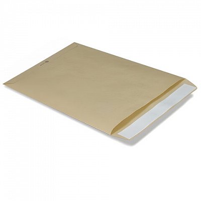 Конверт-пакет плоский, 250?353 мм, из крафт-бумаги с отрывной полосой, на 140 листов