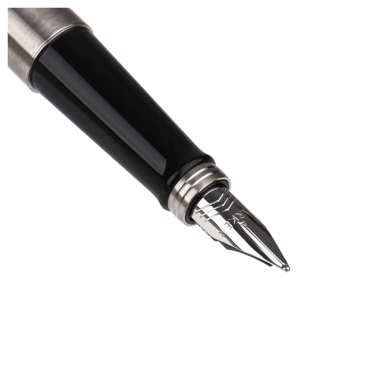 Набор Parker «Jotter Stainless Steel CT»: ручка шариковая 1.0мм синяя и ручка перьевая 1.0мм синяя, подарочная упаковка