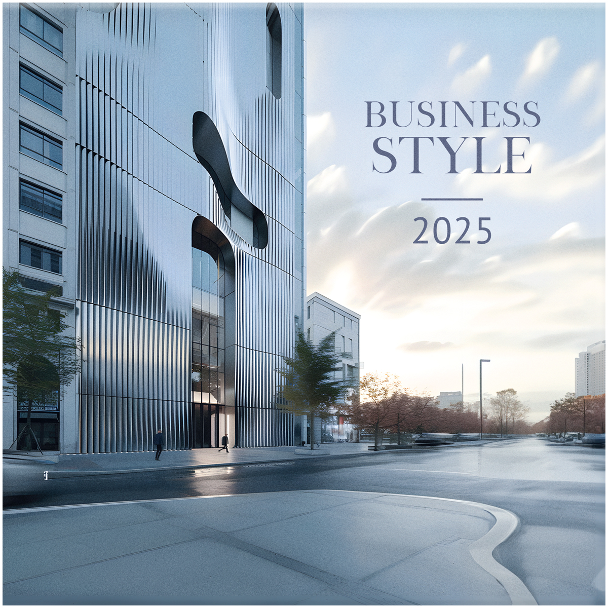 превью Календарь настенный перекидной на скрепке, 29×29 12л. BG «Business», 2025г. 