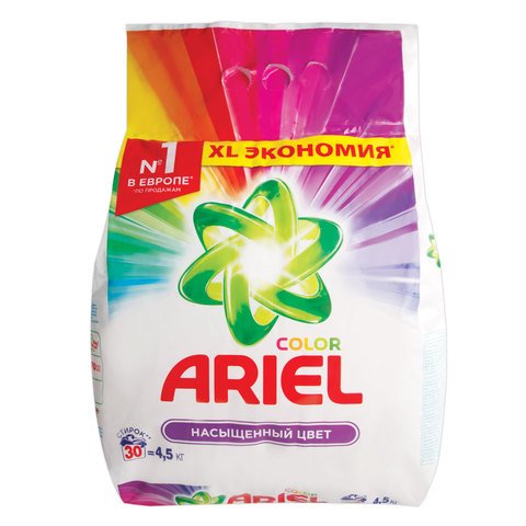 Стиральный порошок-автомат 4.5 кг, ARIEL (Ариэль) «Color» арт. 145437 ...