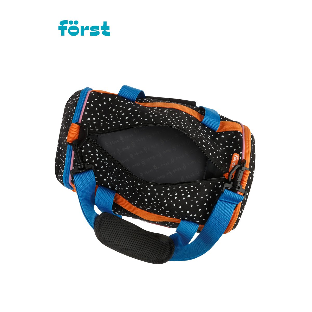 Сумка Först «Dots style» 23×32×20 см, 1 отделение, 3 кармана