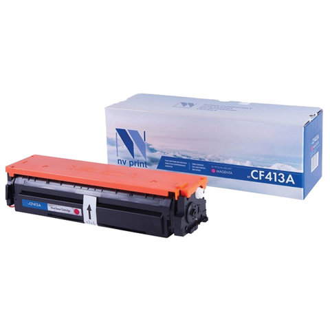 превью Картридж лазерный NV PRINT (NV-CF413A) для HP M377dw/M452nw/M477fdn/M477fdw, пурпурный, ресурс 2300 страниц
