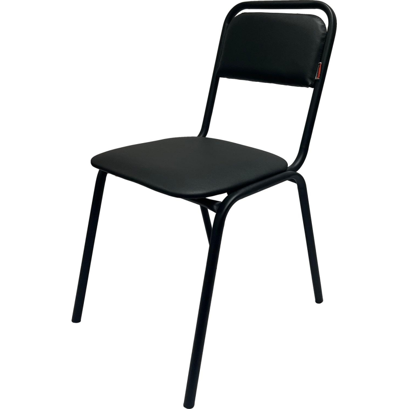 превью Стул Аскона КО_Echair РС42 каркас черный, к/з черный 201