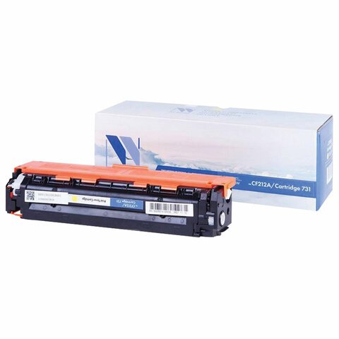 превью Картридж лазерный NV PRINT (NV-CF212A/731Y) для HP M251nw/M276nw/CANON LBP-7110Cw, желтый, ресурс 1800 страниц