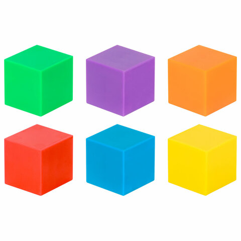 Магнитный конструктор MAGNETIC CUBES «КУБИЧЕСКИЙ», 48 магнитных кубиков, BRAUBERG KIDS