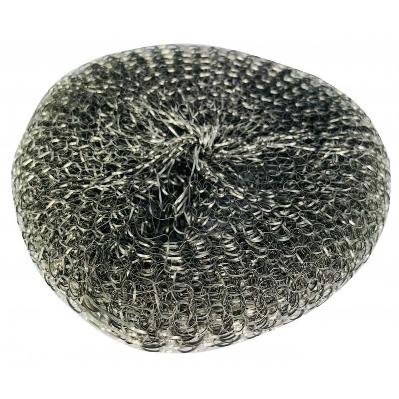 Губка для мытья посуды КонтинентПак металлическая 70×80 мм (3 штуки в упаковке)