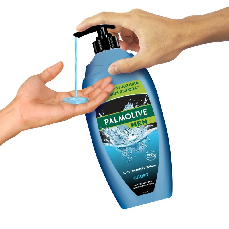 Гель для душа Palmolive Men Спорт Восстанавливающий 750 мл