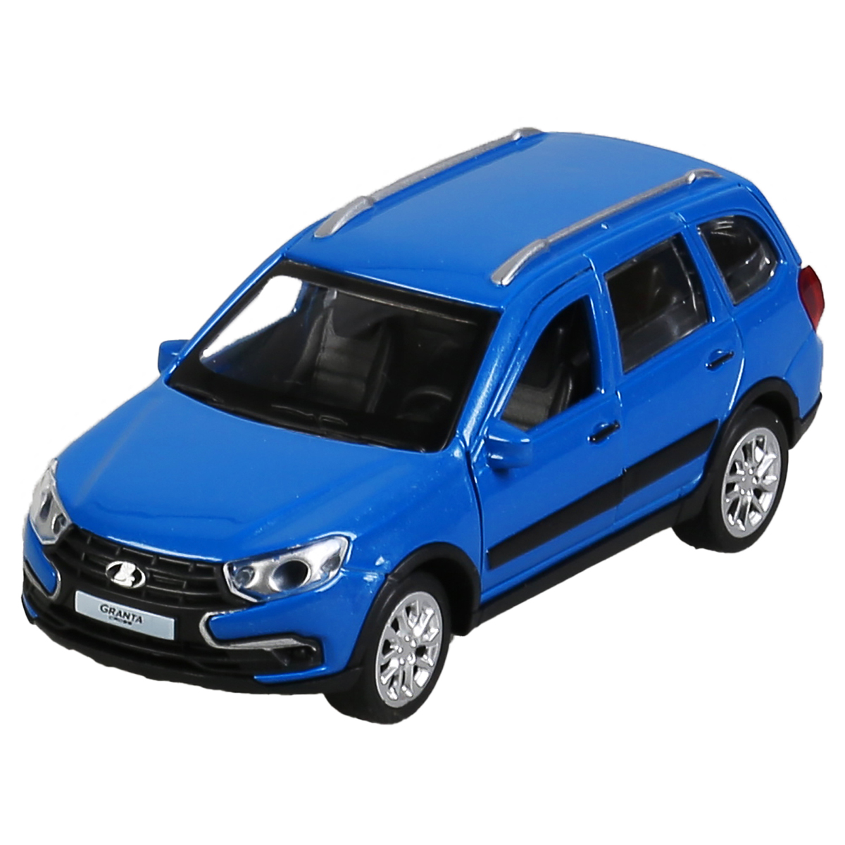 Машина игрушечная Технопарк «Lada Granta Cross», LADA, металл., 12см, синий, инерционная, с подвижными элементами
