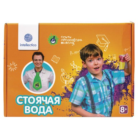 превью Набор для экспериментов «Опыты профессора Николя. Стоячая вода», INTELLECTICO