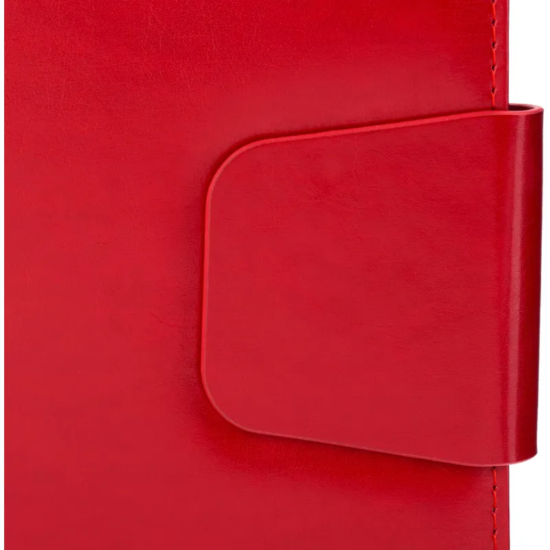 Ежедневник недатированный A5 PRESTIGE красный, 160л 3-352/04