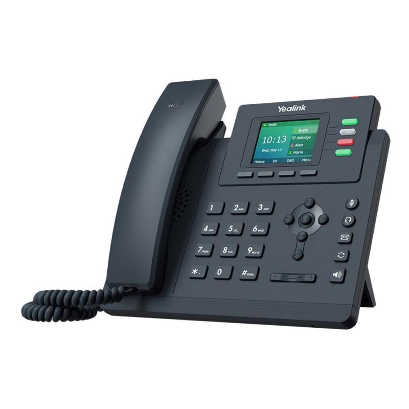 IP-телефон Yealink SIP-T33P, 4 акк., PoE, БП в комплекте