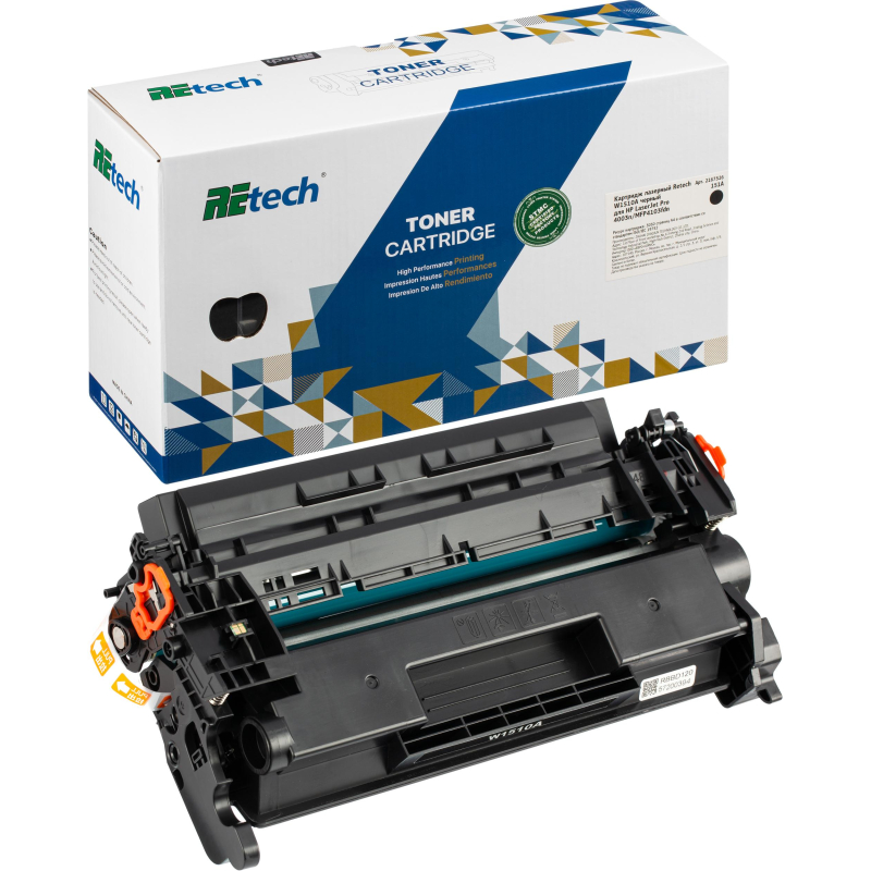 превью Картридж лазерный Retech W1510A чер. для HP LaserJet Pro 4003n/MFP4103fdn