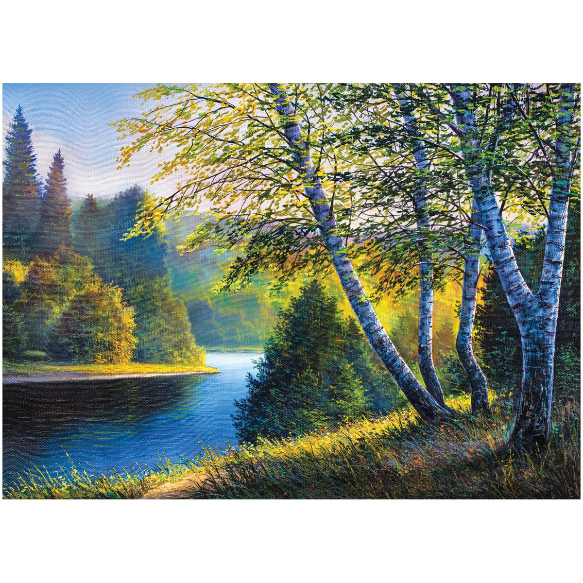 превью Пазл 1000 эл. ТРИ СОВЫ «Родные края»