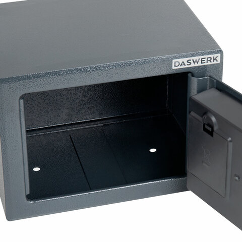 Сейф мебельный DASWERK SC-170EL (170×230х170 мм), электронный замок, графит