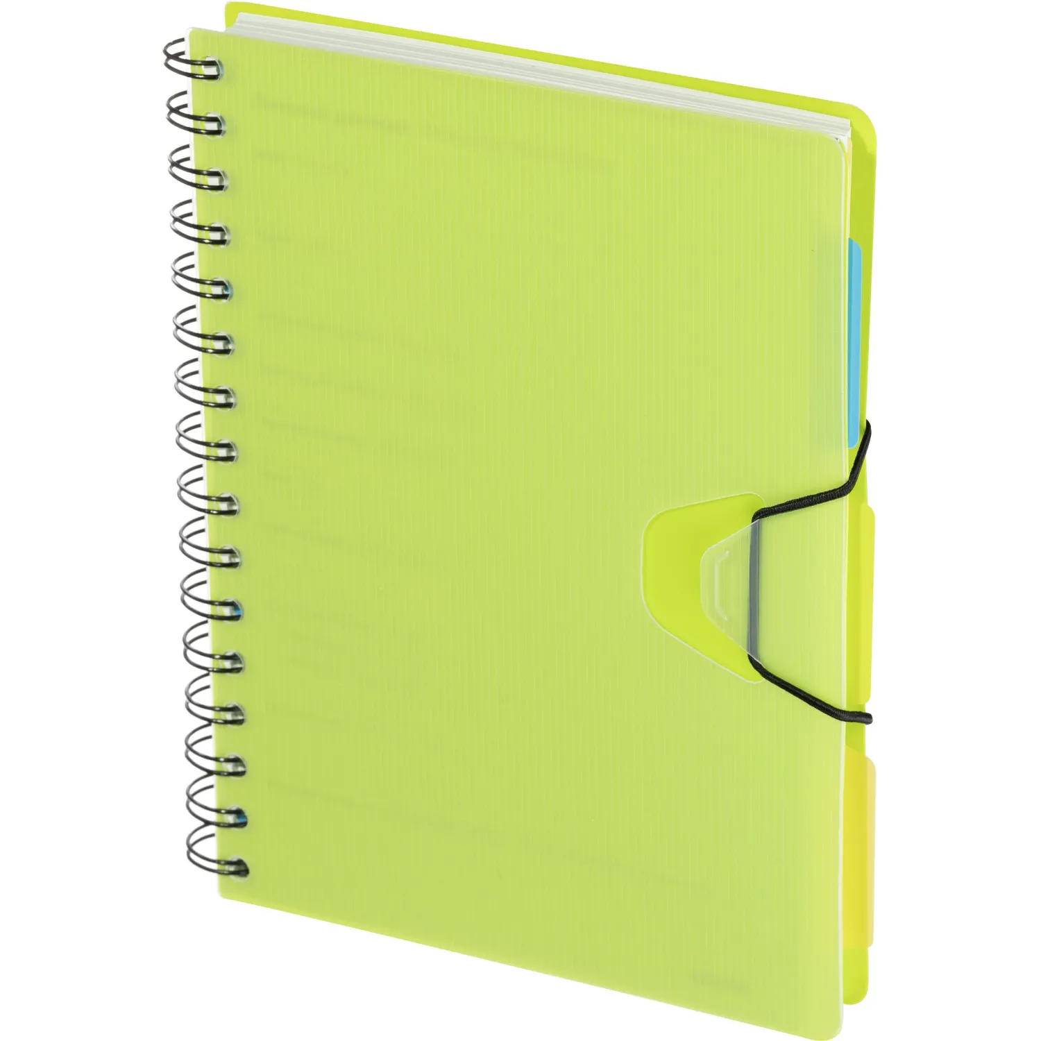 Ежедневник недатированный Attache Bright Colours пластик А5 136 листов зелёный