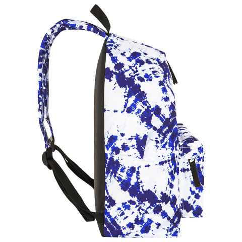 Рюкзак BRAUBERG универсальный, сити-формат, «Tie-dye», 20 литров, 41×32х14 см