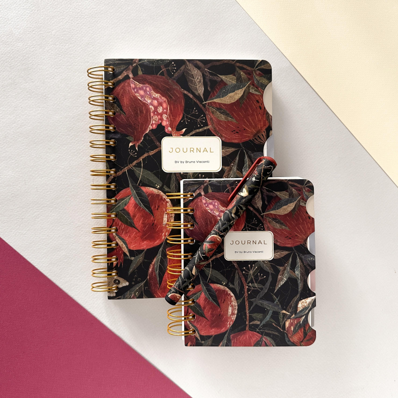 Записная книжка ART JOURNAL А5.120Л, С РАЗДЕЛИТЕЛЯМИ Гранат,3-567/16