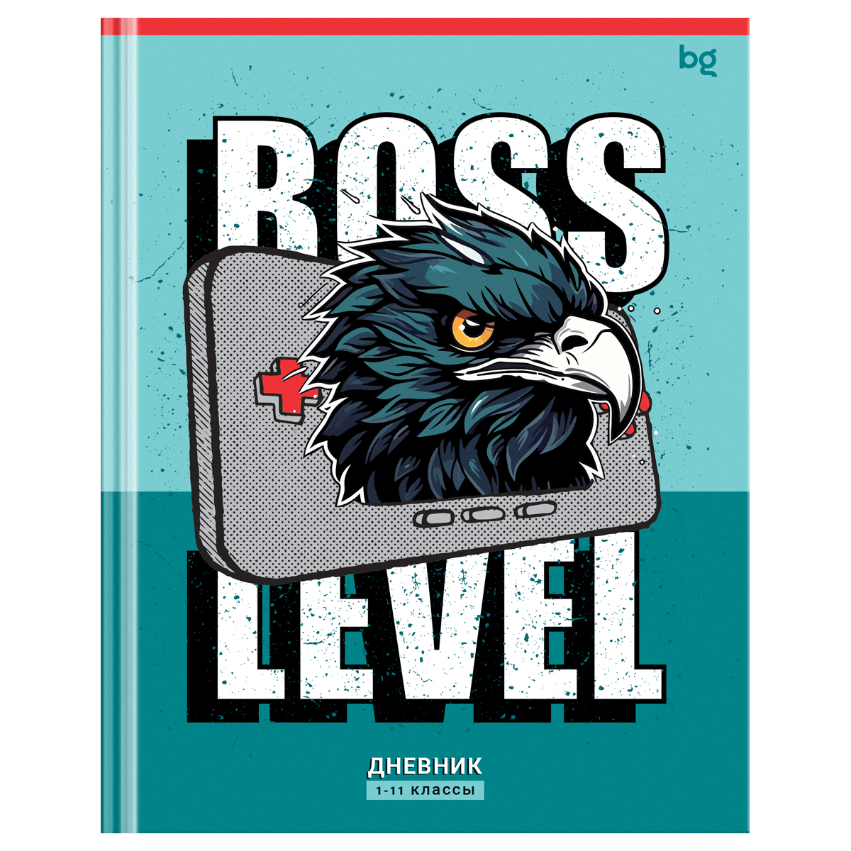 превью Дневник 1-11 кл. 40л. (твердый) BG «Boss level», матовая ламинация