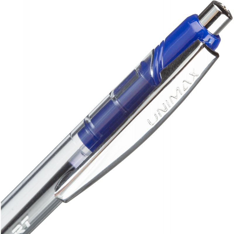 Ручка шариковая Unimax Top Tek RT 0,7мм, син,масл, автом.