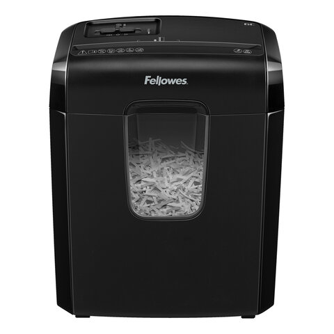Уничтожитель документов Fellowes Powershred 6C, 4-й уровень секретности объем корзины 11 л