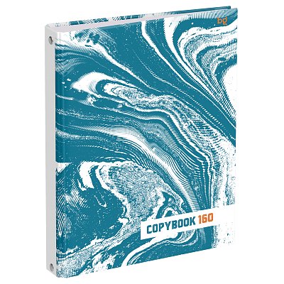 Тетрадь на кольцах А5, 160л., BG «Fluid art», глянцевая ламинация