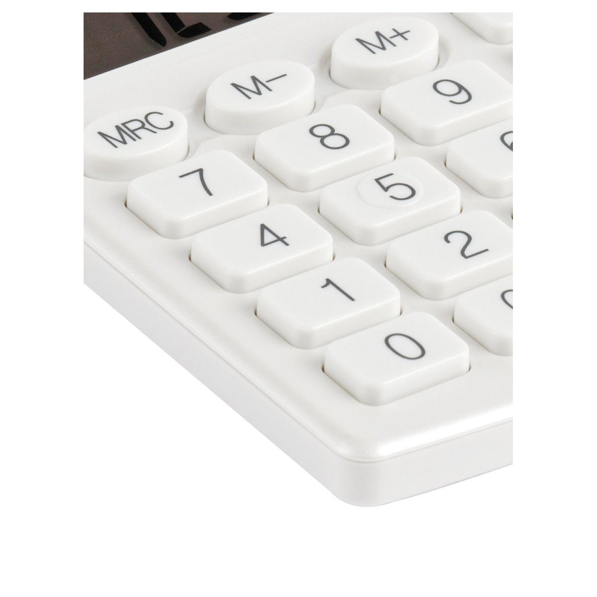Калькулятор настольный Eleven SDC-810NR-WH, 10 разрядов, двойное питание, 127×105×21мм, белый