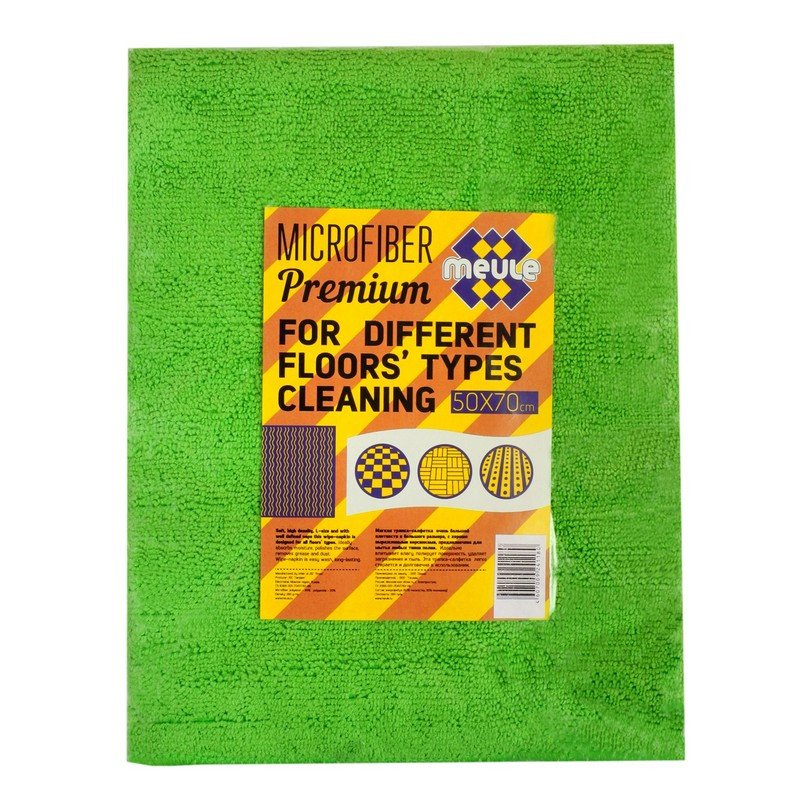Салфетка MEULE PREMIUM из микрофибры(50×70) д/пола