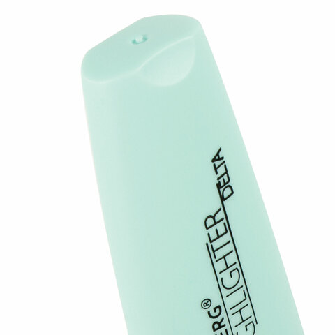 Текстовыделитель BRAUBERG «DELTA PASTEL», БИРЮЗОВЫЙ, линия 1-5 мм