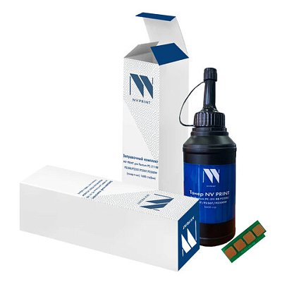 Заправочный комплект NV PRINT (NV- PC-211) для Pantum P2200/P2207/P2507/P2500W (тонер+чип) 1600 страниц