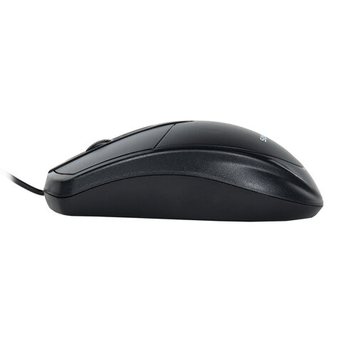 Мышь проводная SONNEN B61, USB, 1000 dpi, 2 кнопки + колесо-кнопка, оптическая, черная