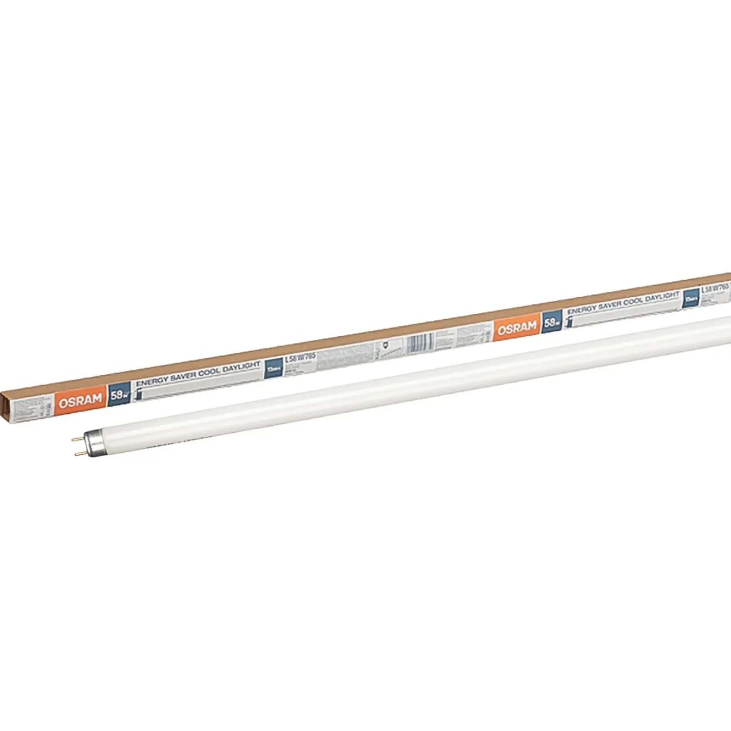 Лампа люминесцентная Osram 58 Вт G13 T8 6400 К 4000 Лм (25 штук в упаковке, 4008321959850)