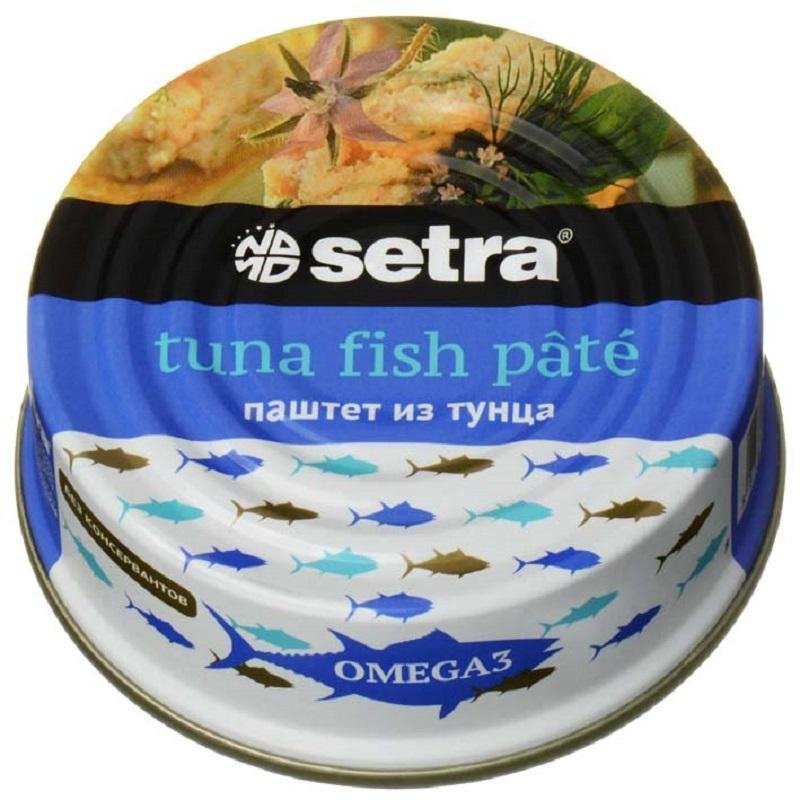Паштет Setra из тунца 80 г арт. 1175355 - купить в Москве оптом и в ...