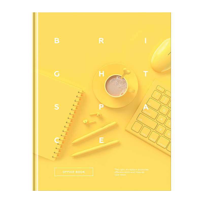 Бизнес-блокнот А5, 80л., BG «Office book», глянцевая ламинация