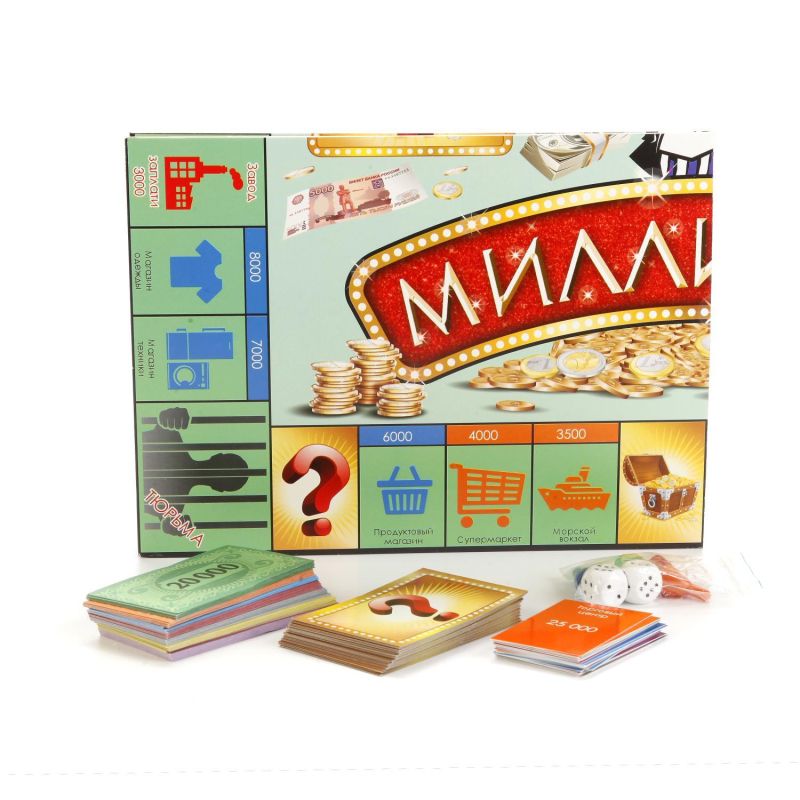 Настольная игра Умные игры Бизнес-игра Миллионер в кор. 237768