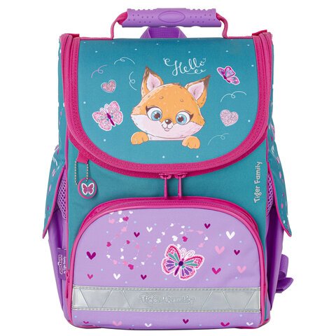 Ранец ЮНЛАНДИЯ by TIGER FAMILYЭргономичныйCute fox35×31х19 см229986