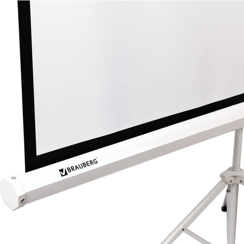 Экран проекционный на треноге (150×150 см), матовый, 1:1, BRAUBERG «TRIPOD»