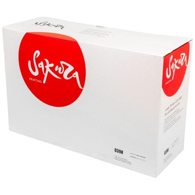 Картридж лазерный SAKURA CRG039H чер. для Canon i-SENSYS LBP351/LBP352