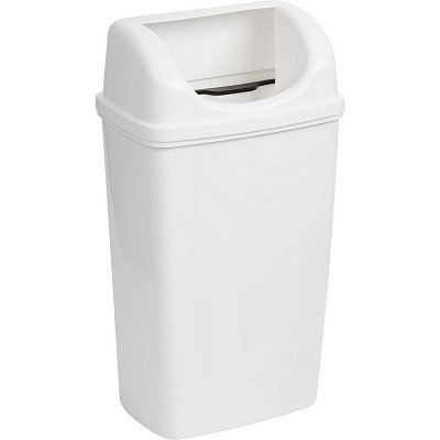 Корзина для мусора Luscan Professional настенная 50л белая