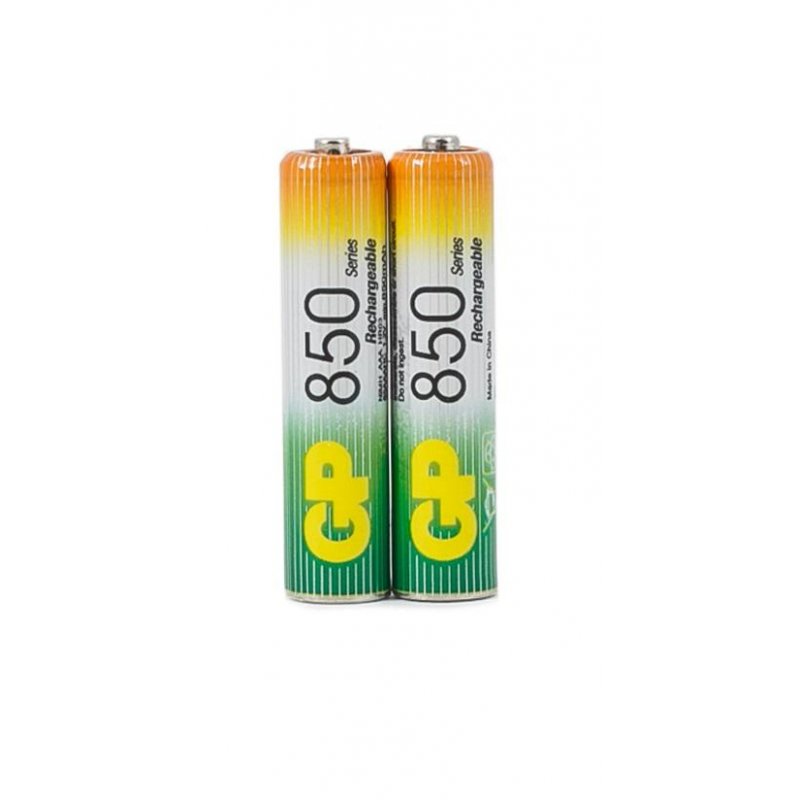 Элементы питания Аккумулятор GP 850mAh AAA/LR03 NiMH (2 шт/бл)