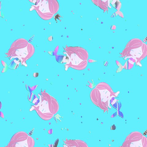 Бумага упаковочная С ЭФФЕКТАМИ НАБОР 3 шт. «Cute Set», 70×100 см, ЗОЛОТАЯ СКАЗКА