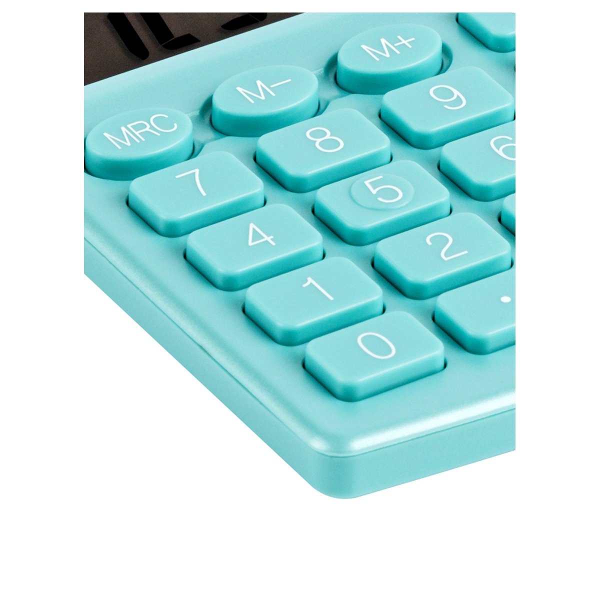 Калькулятор настольный Eleven SDC-805NR-GN, 8 разр., двойное питание, 127×105×21мм, бирюзовый