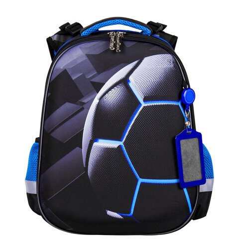 Ранец ЮНЛАНДИЯ EXTRA, с дополнительным объемом, «Soccer ball», 38×29х18 см