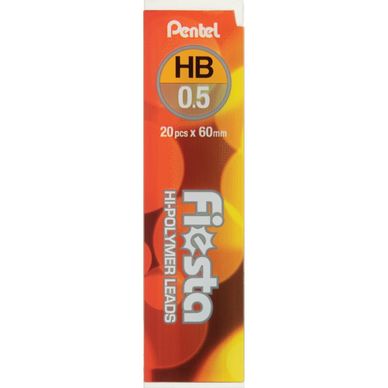 Стержень микрографический 0,5 PENTEL HB C235TF 20 грифелей