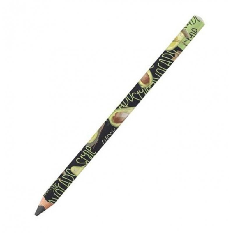 Карандаш чернографитный 4В Bruno Visconti HappyGraphix Jumbo Avocado style Rock star заточенный трехгранный