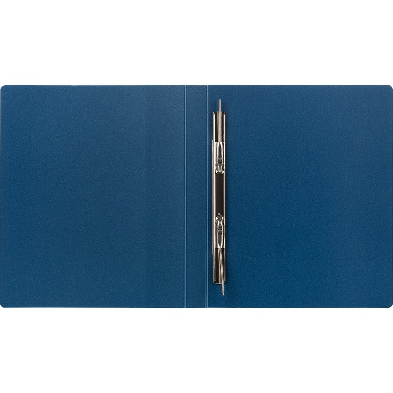 Скоросшиватель пластиковый Attache A5 до 100 листов синий (толщина обложки 0.7 мм)