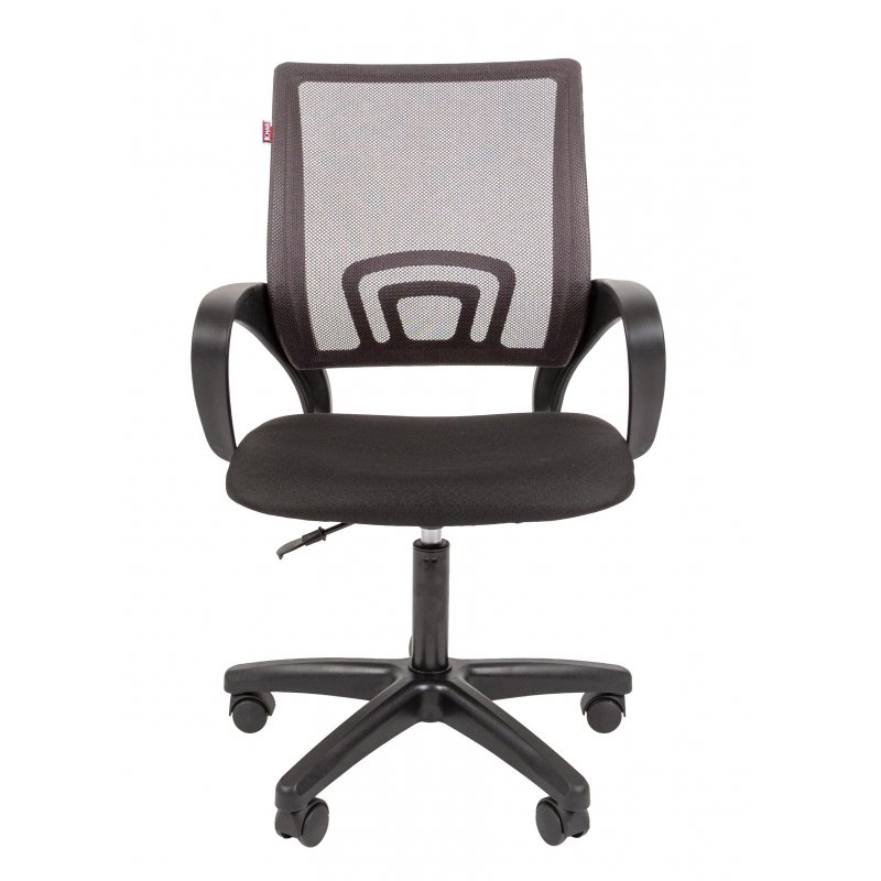 Кресло офисное Easy Chair 304 LT черное/серое (сетка/ткань/пластик)