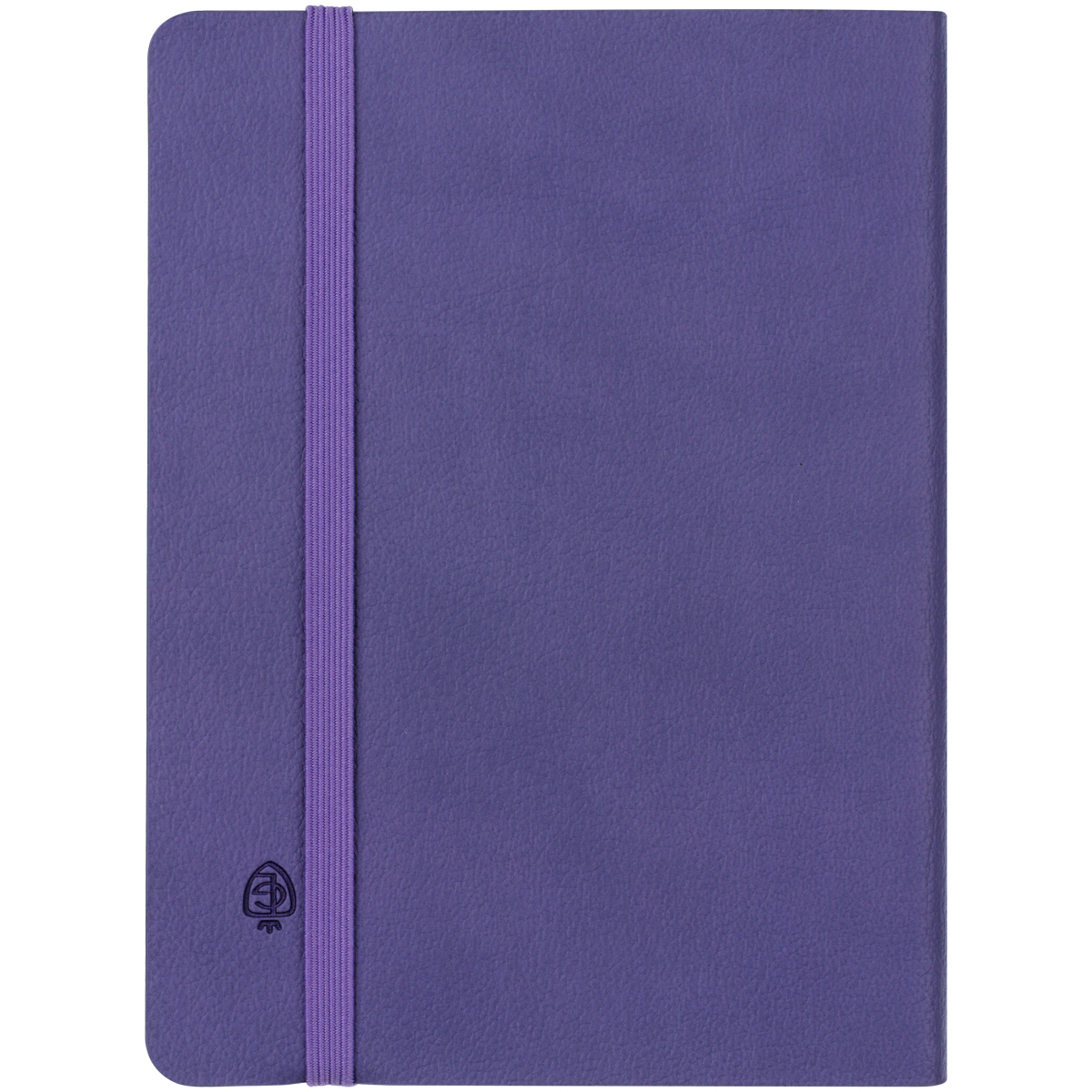 Записная книжка А6 80л. ЛАЙТ, кожзам, Greenwich Line «Classic. Lilac», с резинкой, фактурное тиснение, блок в клетку