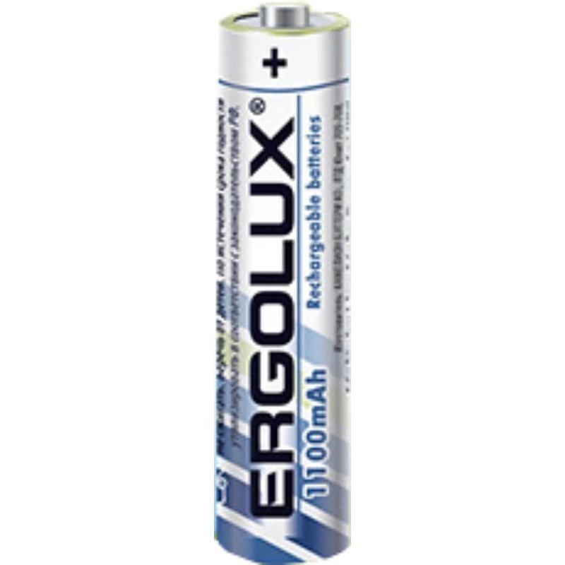Аккумулятор Ergolux AAA-1100mAh Ni-Mh 2шт/бл(NHAAA1100BL2.1.2В)(12446)