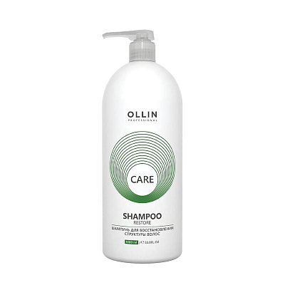 Шампунь для волос Ollin Care восстановления структуры 1000 мл