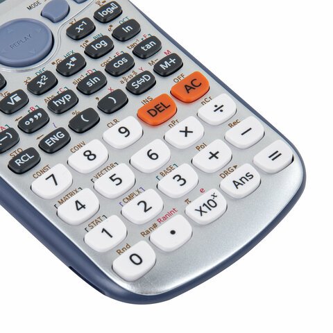 Калькулятор инженерный BRAUBERG SC-991ESP (165×84 мм)417 функций10+2 разрядовдвойное питание271725